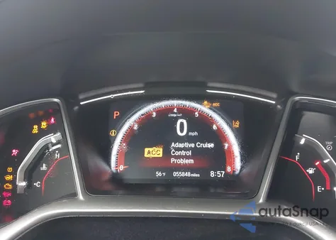 2019 Honda Civic Sport z USA, uszkodzony, nr VIN 2HGFC2F80KH583566